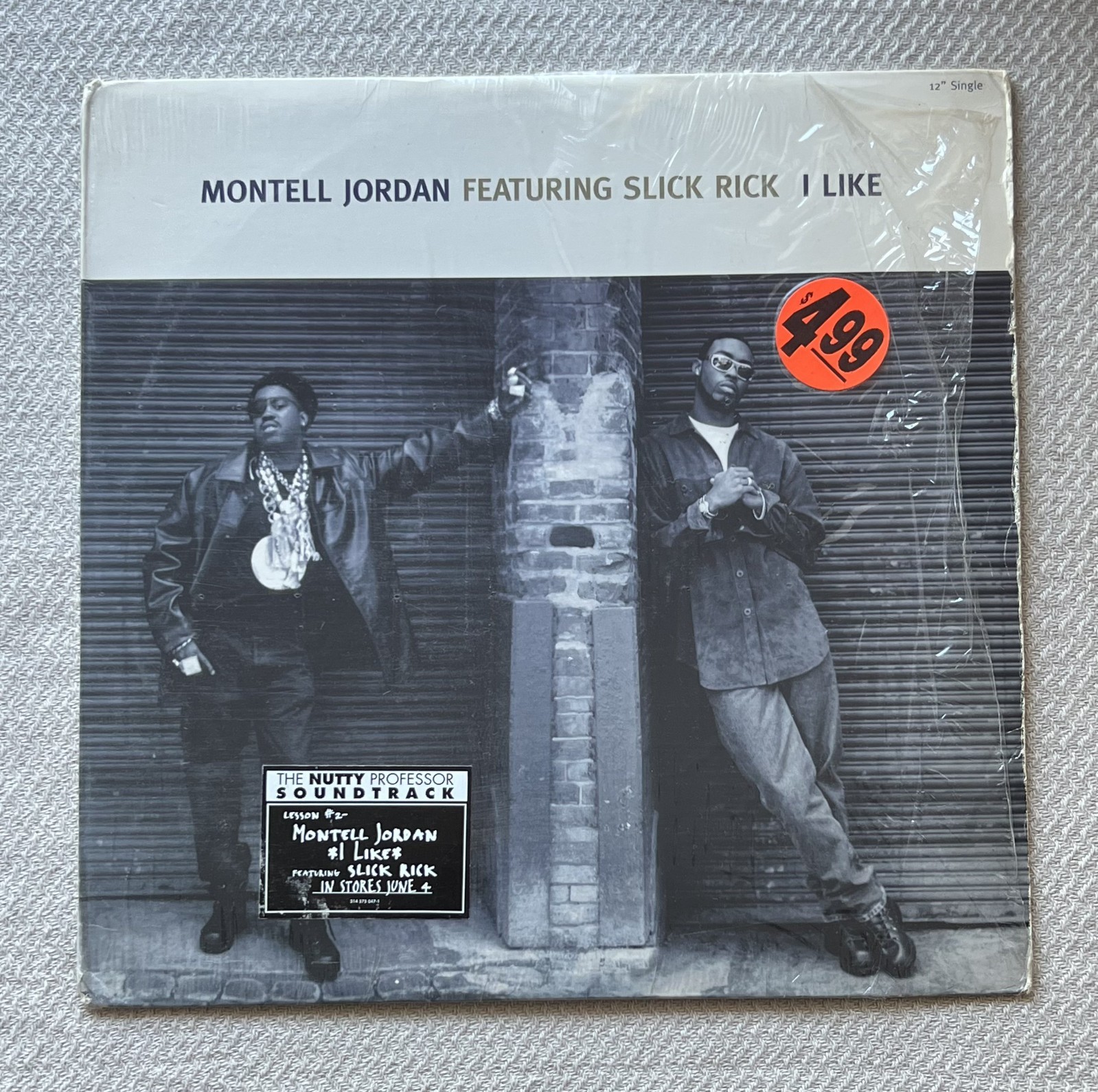 Montell Jordan ft Slick Rick I Like 12" Vinyl 1996 Def Jam Shrink Hype Sticker 