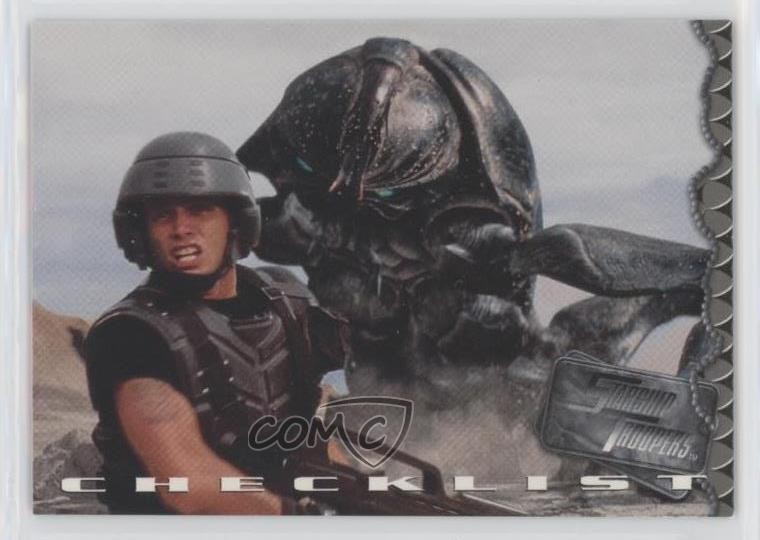 1997 Inkworks Starship Troopers lista di controllo #81 0f3j