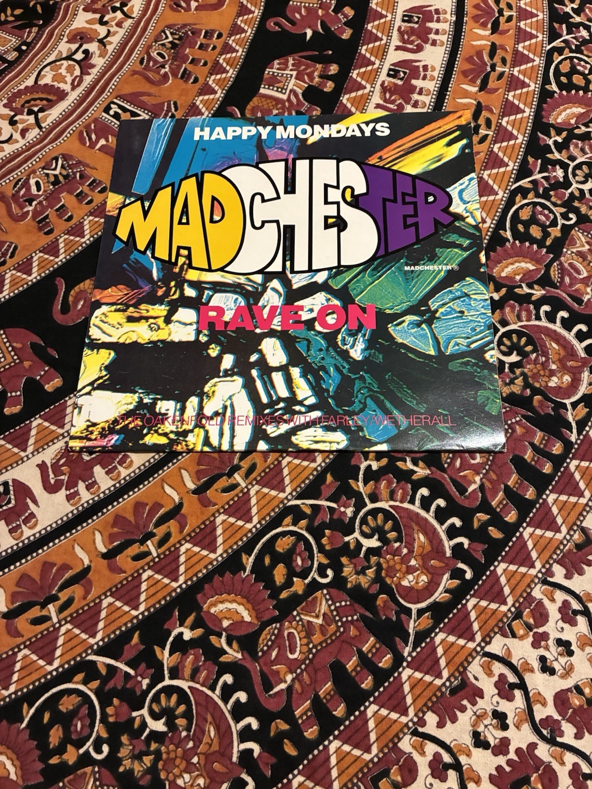 Happy Mondays ‎Madchester Rave On (Remixes) UK 1989 12" Vinyl Factory