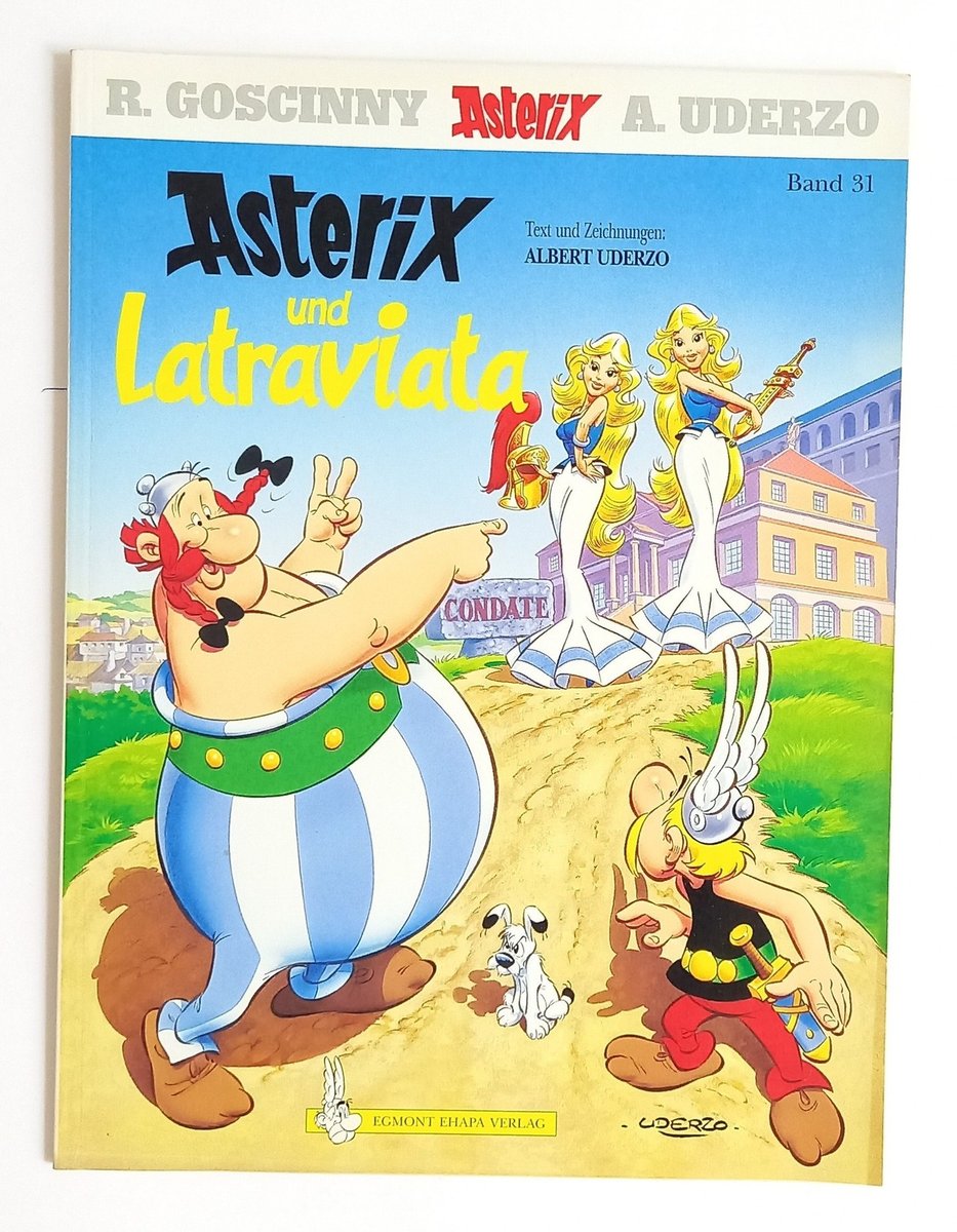 Asterix Band 31 - Asterix e Latraviata - Goscinny/Uderzo - Egmont Ehapa - Vint
