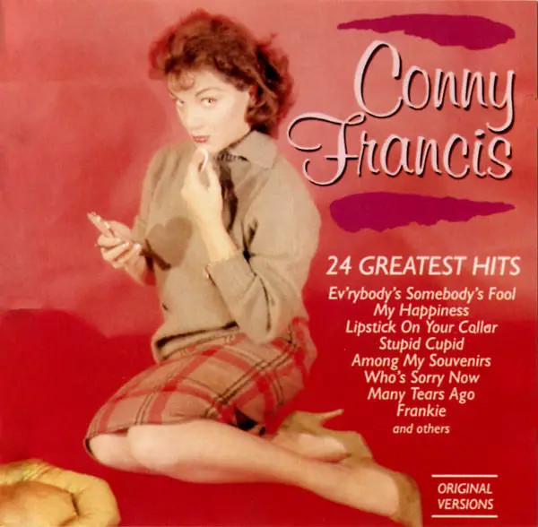CD Connie Francis 24 Greatest Hits Companion 24 Brani Compilation