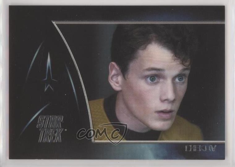 2009 Rittenhouse Star Trek: The Movie Stars Anton Yelchin nel ruolo di Chekov #S07 0q3