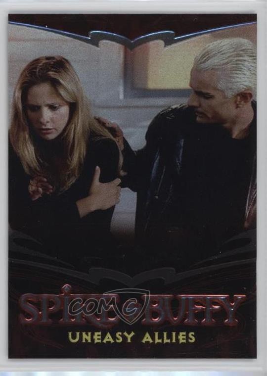 2005 Inkworks Spike: The Complete Story Spike & Buffy Uneasy Allies #SB2 18hi