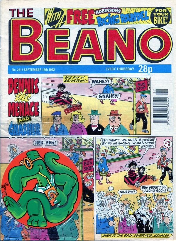 Beano #2617 FN 1988 Stock Image