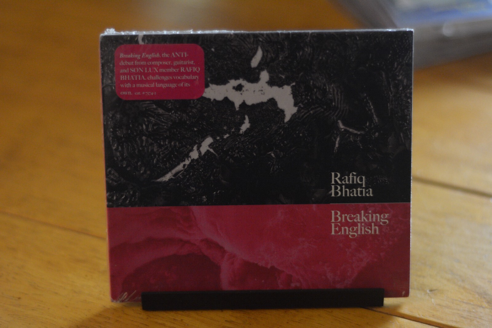 RAFIQ BHATIA "BREAKING ENGLISH" CD [NEW SEALED] DIGIPAK EXPERIMENTAL [165]