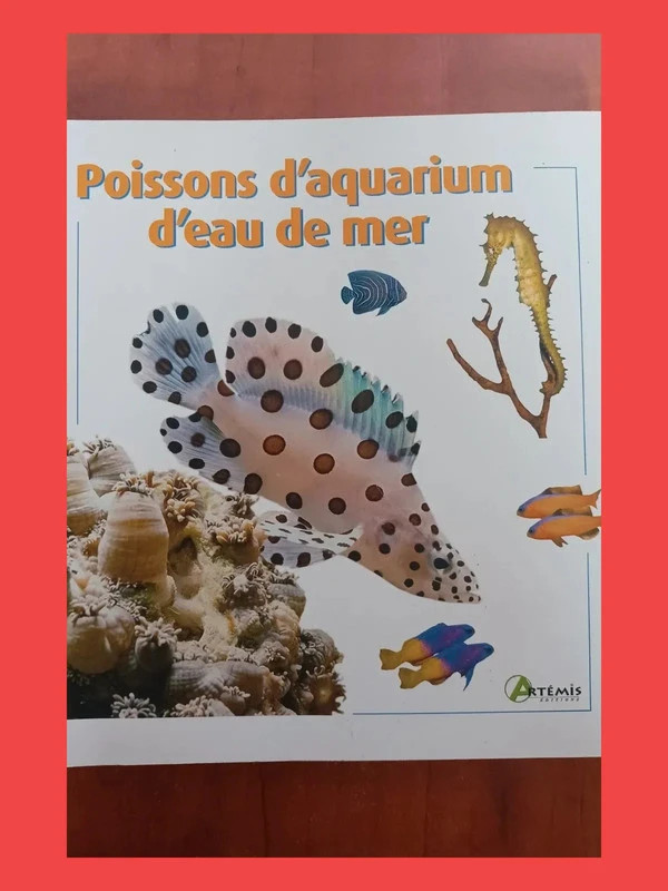 Poissons d'aquarium d'eau de merLosange 9782844165237
