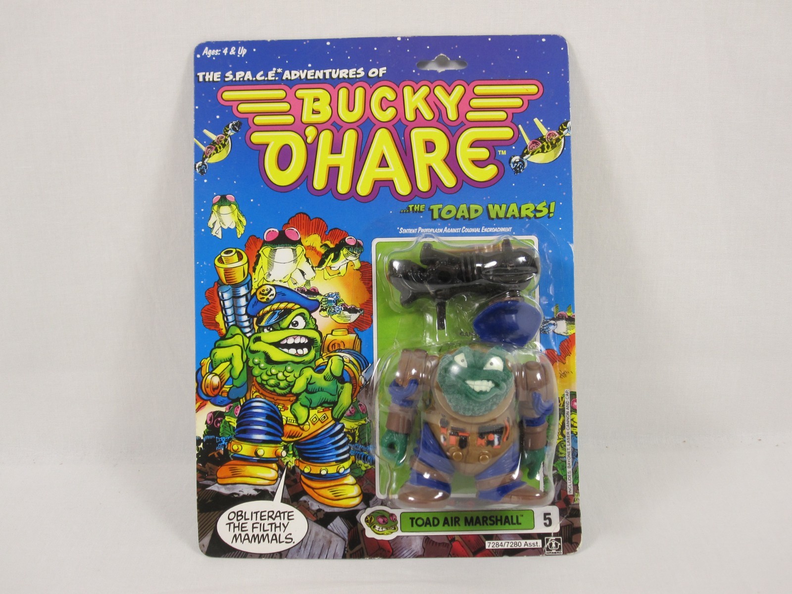 BUCKY O'HARE TOAD AIR MARSHALL TOAD WARS ACTION FIGURE 1990