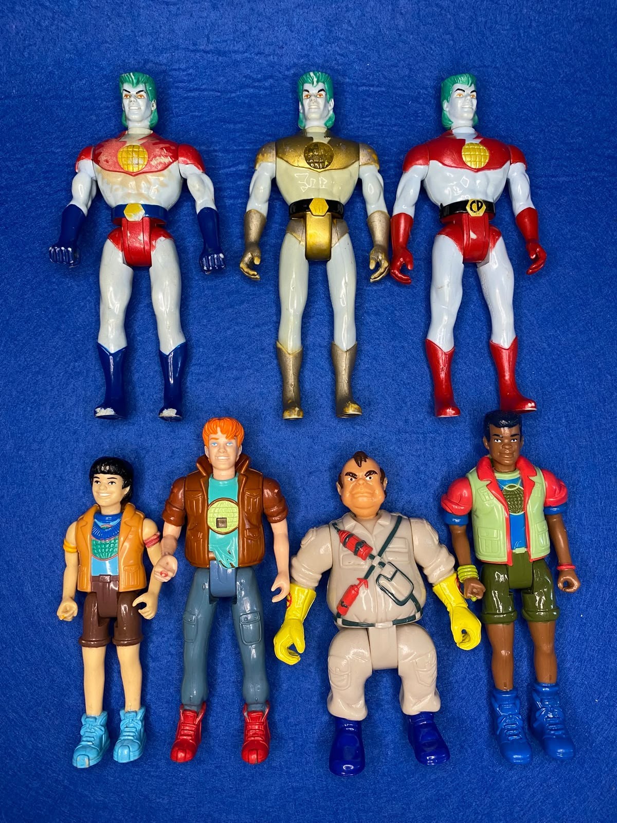 Figurine Capitano Pianeta e i Pianeti Vintage