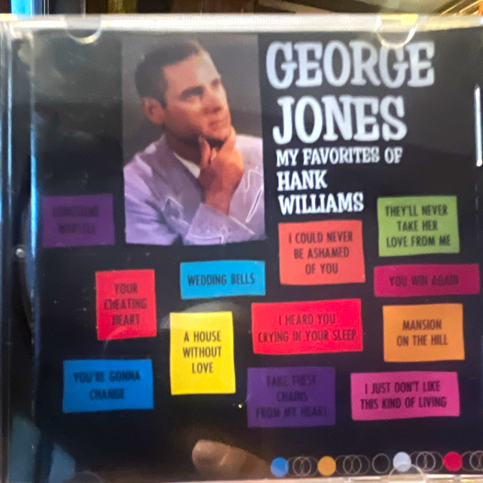 George Jones - My Favorites of Hank Williams CD 1994 Liberty