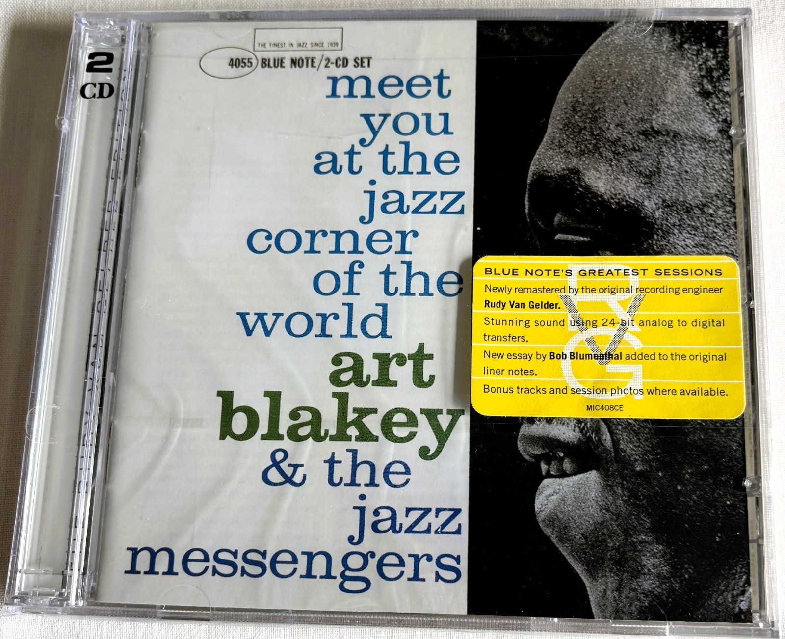 ART BLAKEY - MEET YOU AT THE JAZZ CORNER OF THE WORLD -(2002)-CD FACTORY SEALED(