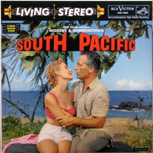 South Pacific – Original Soundtrack (LP) (VG/VG+)