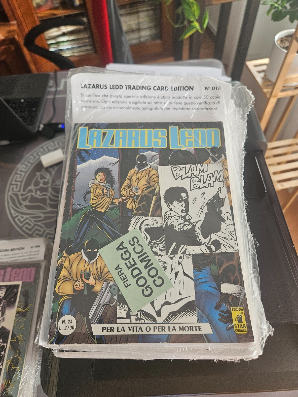 LAZARUS LEDD Trading Card edition n 24