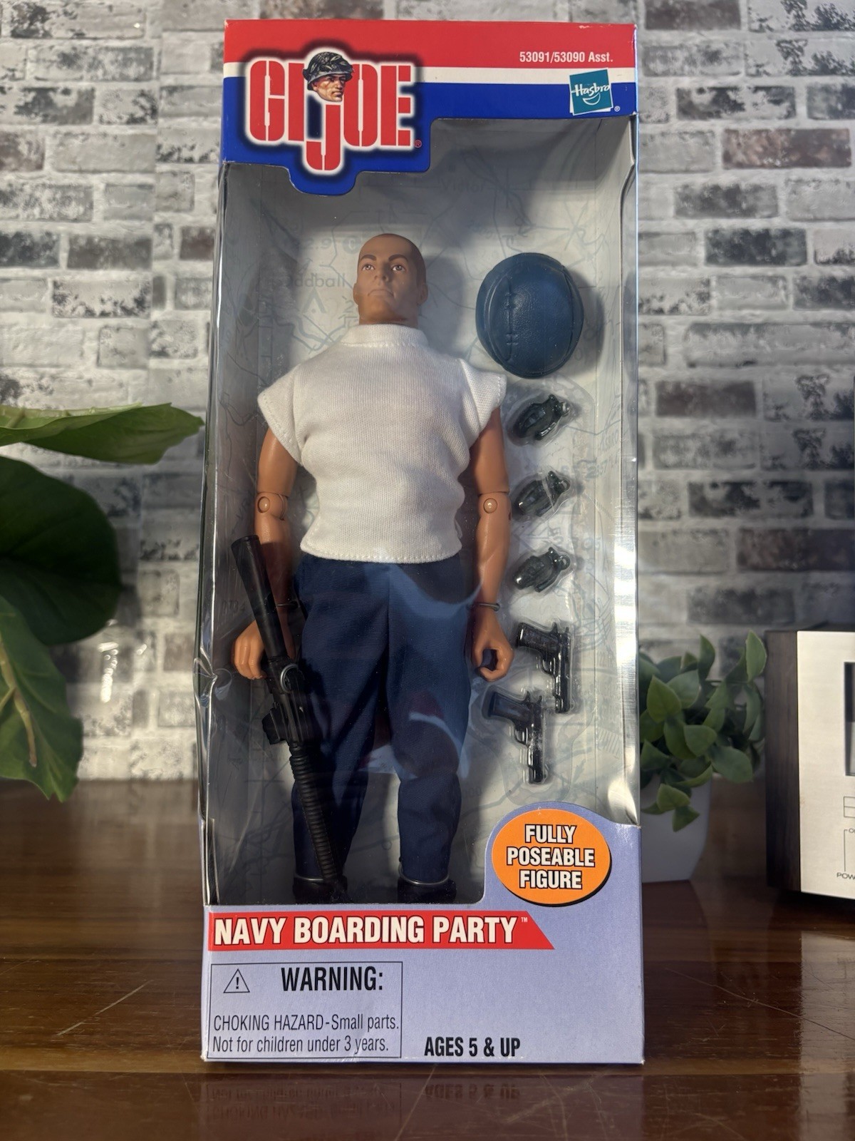 ⭐️GI JOE Navy Boarding Party 2001 Hasbro⭐️New in Box Action Figure.⭐️