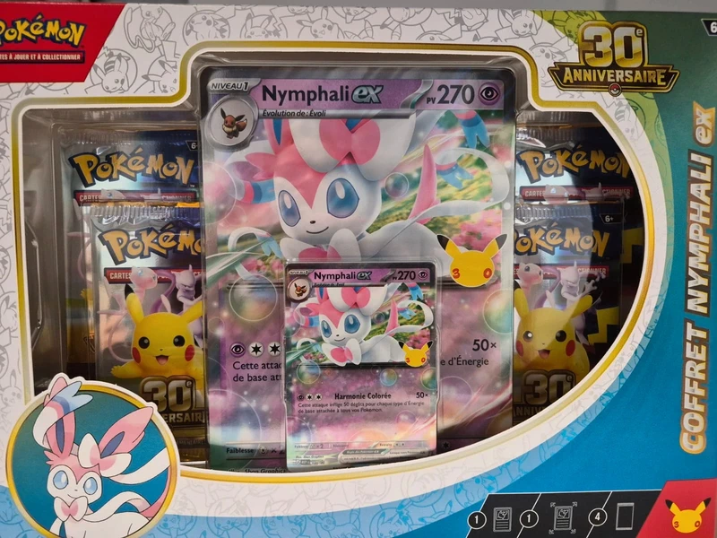 Coffret Nymphali 30 ans pokemon