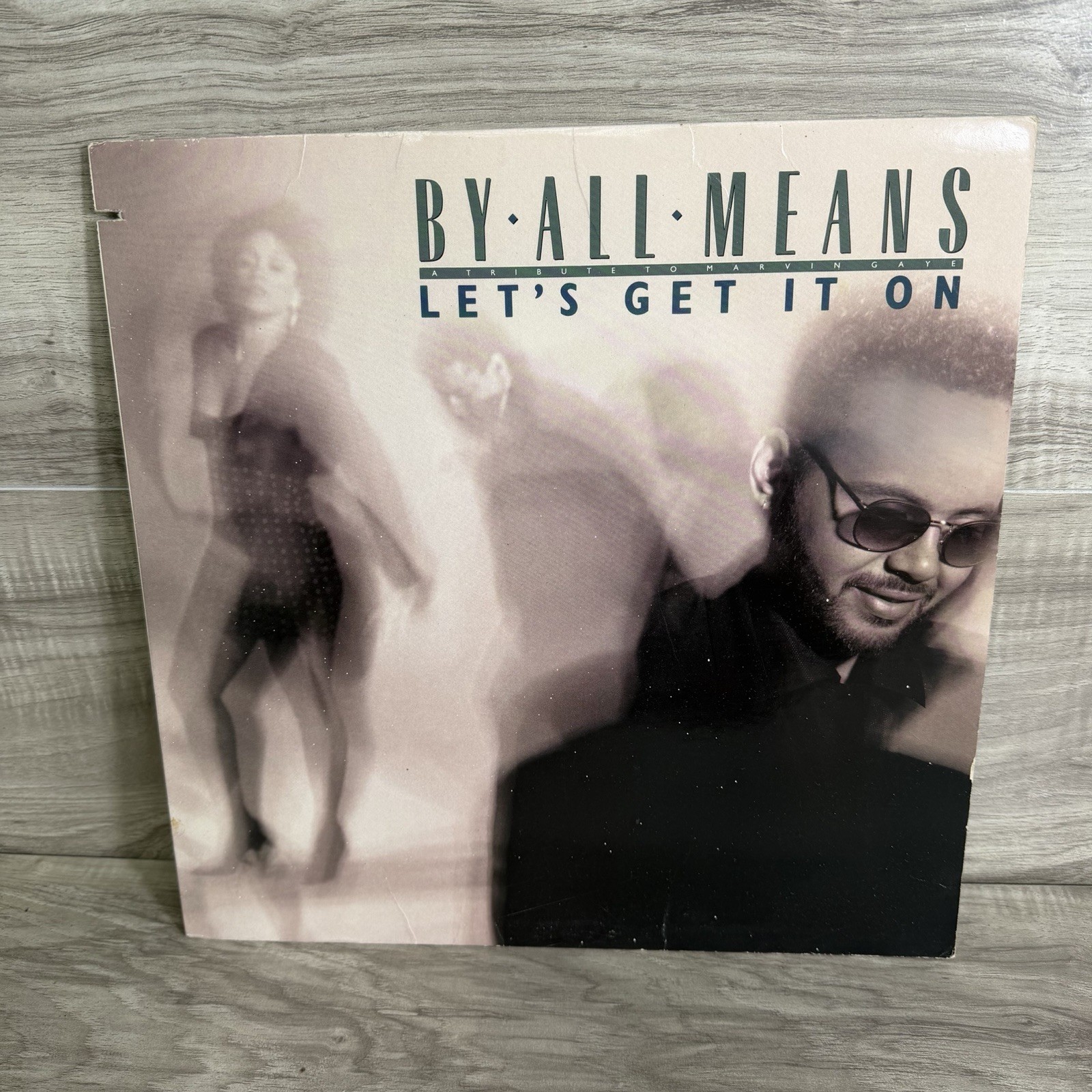 By All Means Let's Get It On lp 12" Vinyl Record Single