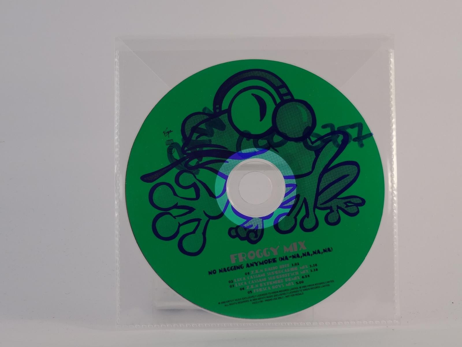 FROGGY MIX NO NAGGING ANYMORE (Y1) 5 Track Promo CD Single plus Plastic Sleeve 