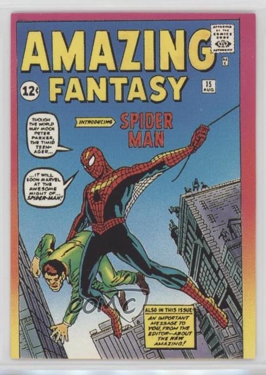 1992 Marvel II: 30th Anniversary 1962-1992 Spider-Man Settembre 1962 #1 03rx