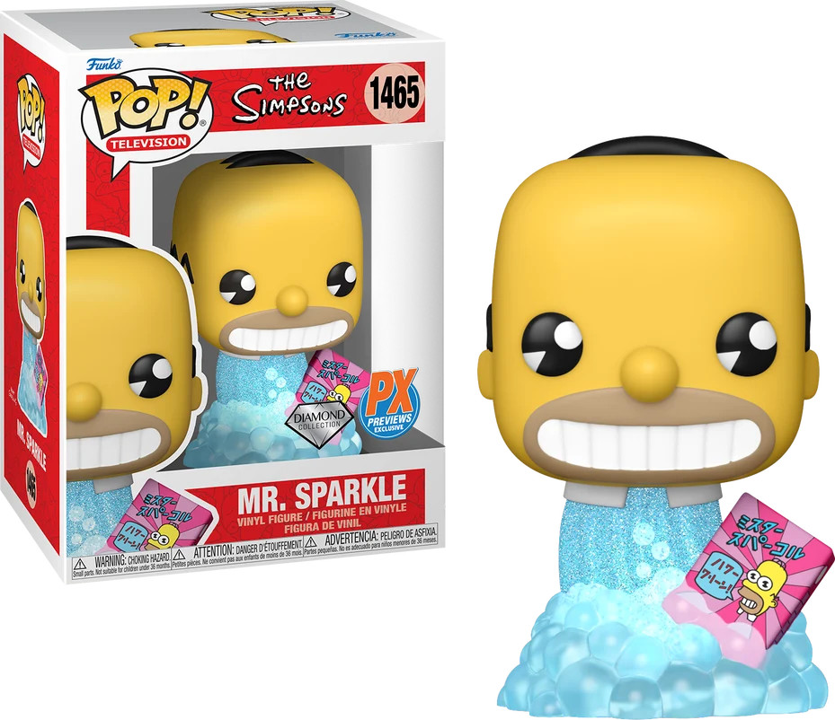 Simpsons - Mr. Sparkle PX Exclusive #1465 - Funko Pop! Vinyl Figure (cartoon)