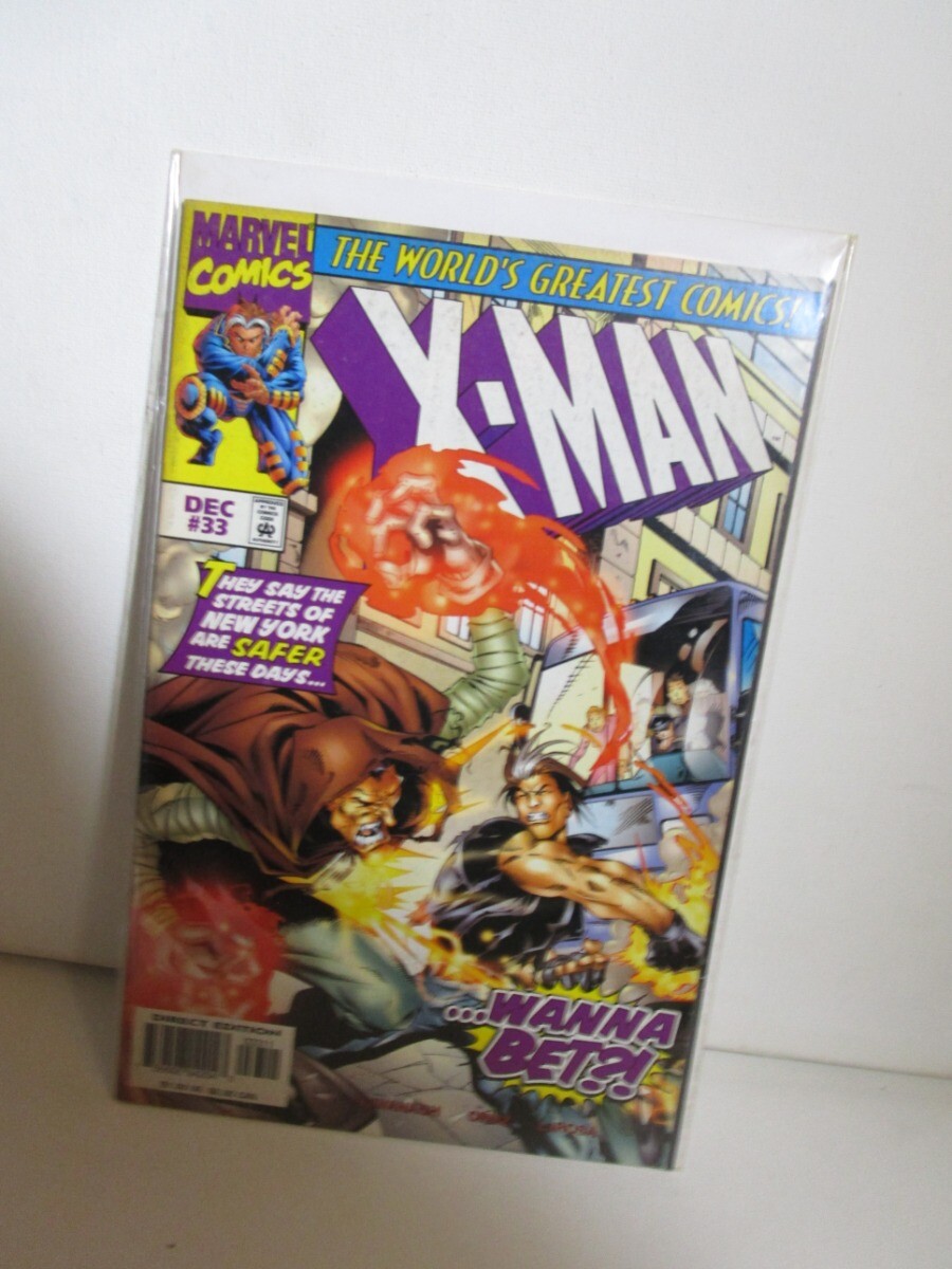 X-MAN VUOLE SCOMMETTERE?! #33 MARVEL COMICS 