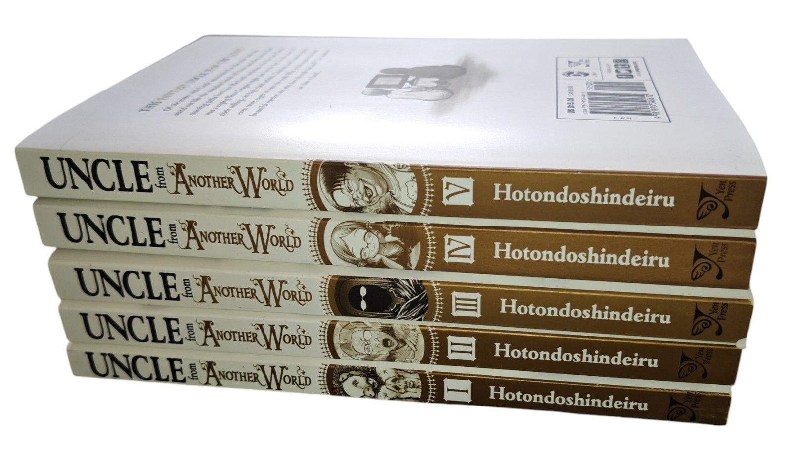 Uncle From Another World Vol. 1-5 English Manga Lot Brand New In English 