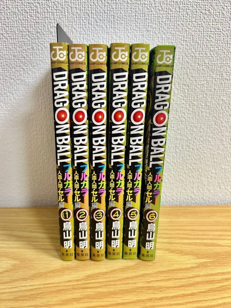 Dragon Ball Full Color Android Cell Japanese Ver Comics Manga Set Vol.1-6