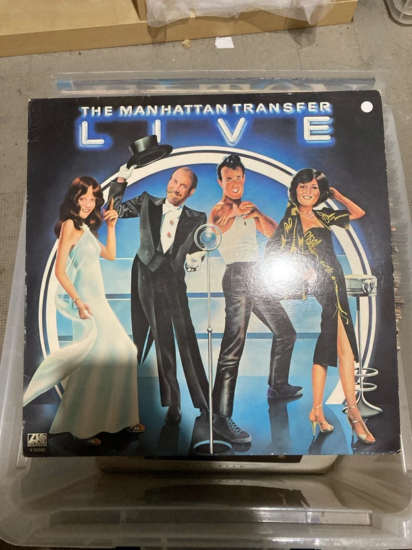 Disco LP Manhattan Transfer live