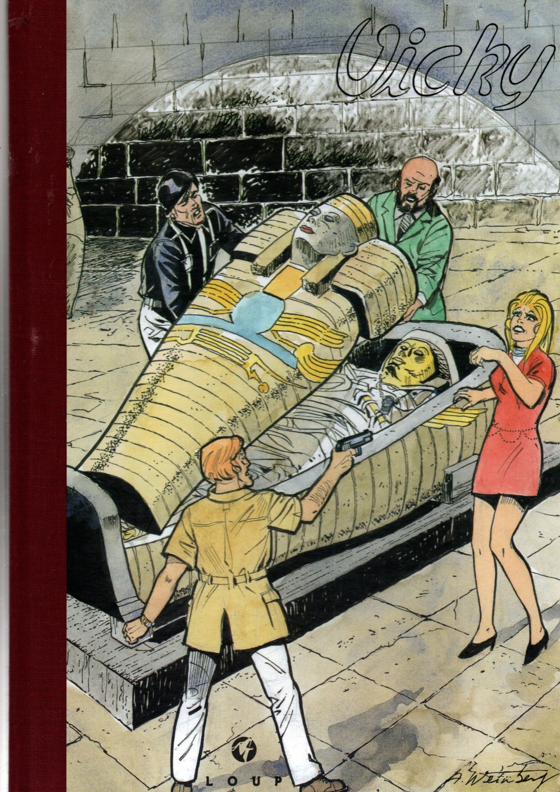 WEINBERG. Vicky. Ed. Loup 2003. L'un des 30 ex. d'auteur avec 2 ex-libris signés