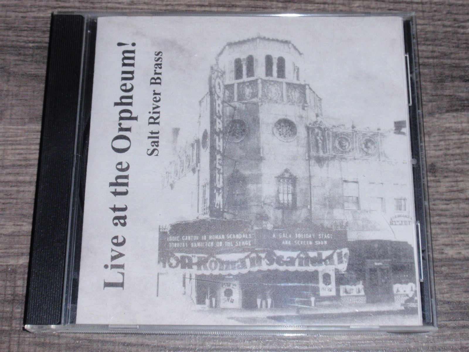 The Salt River Brass Live At The Orpheum! CD 1997 Ralph E Pearce Phoenix Arizona