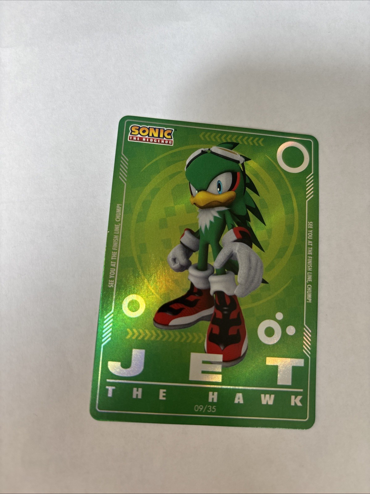 Carta collezionabile Jet Hawk
