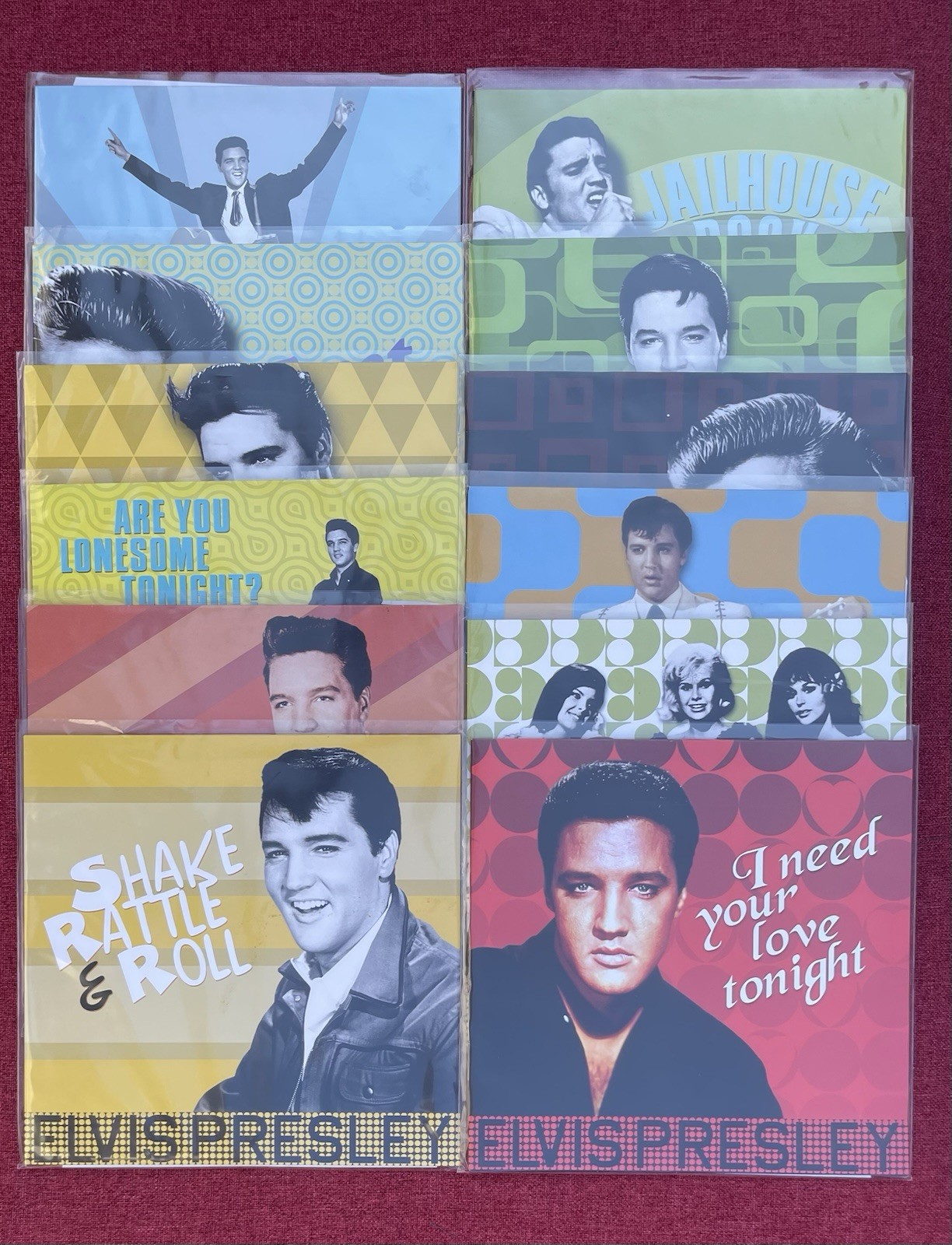 Elvis Presley - Set 12 LP Originali in Vinile 33 Giri