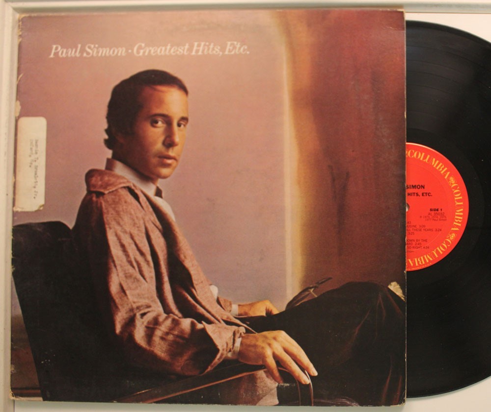 Paul Simon LP Greatest Hits, Ect. Vinile 12" 33 RPM Columbia VG++/VG++