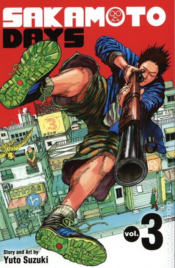 Sakamoto Days GN #3-1° NM 2022 Immagine Stock