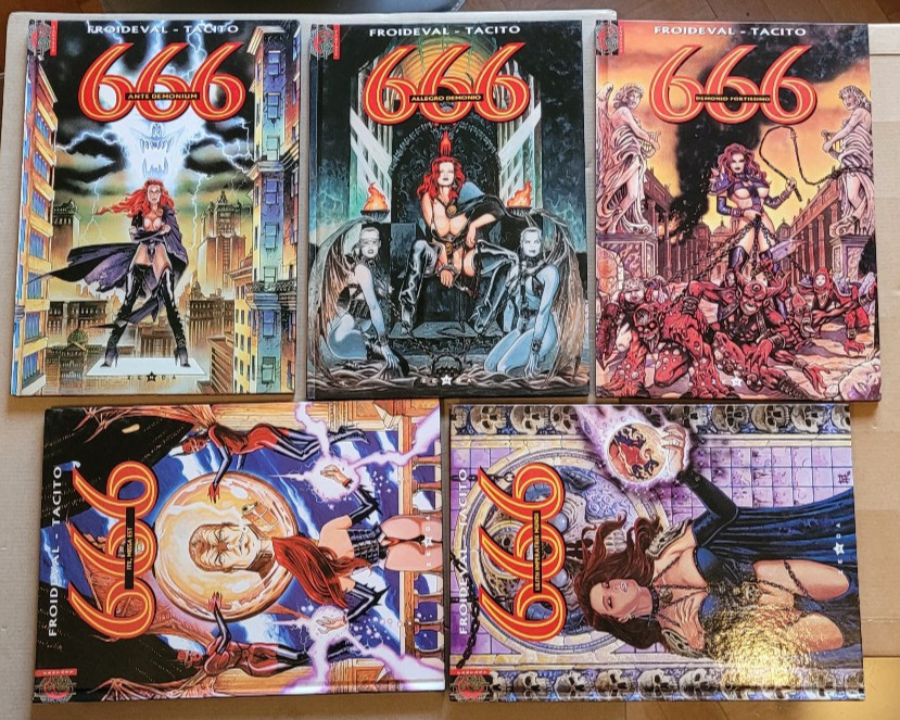 666 T 1, 2, 3, 4 & 6 FROIDEVAL & TACITO éd Zenda EO