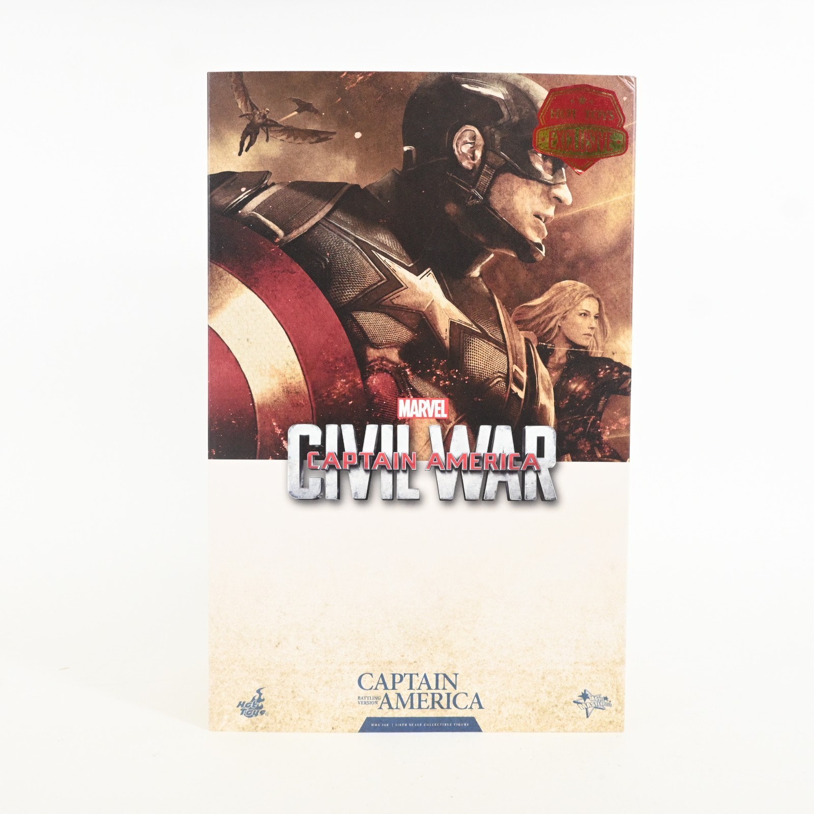 Hot Toys MMS360 Captain America Battling Ver Civil War Marvel 1/6 Figure