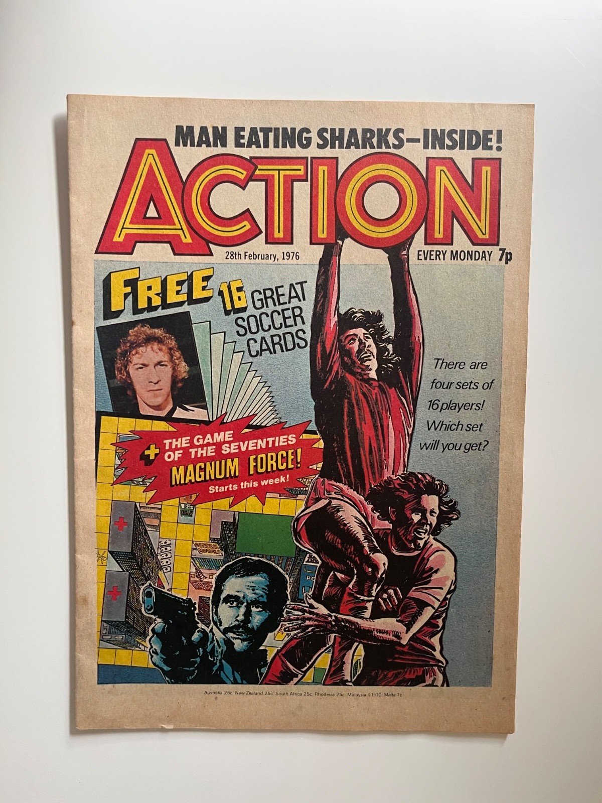 ACTION COMIC NO 3 DATE 28 FEBRUARY 1976