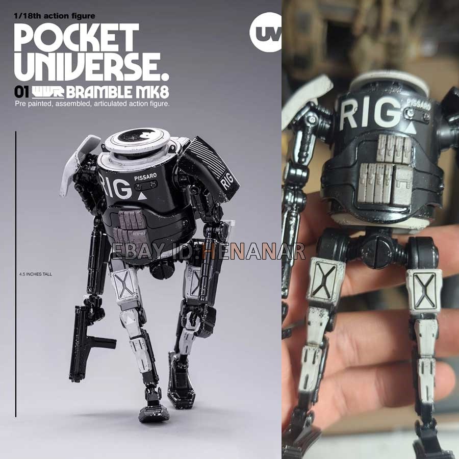Modellino UNDERVERSE Pocket Universe BRAMBLE MK8 1/18 PVC 11,43 cm