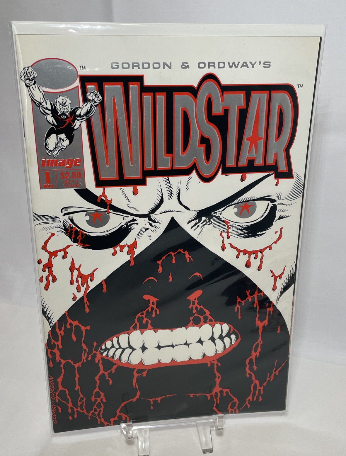 WildStar: Sky Zero #1 1993 Image Comics Al Gordon e Ordway’s