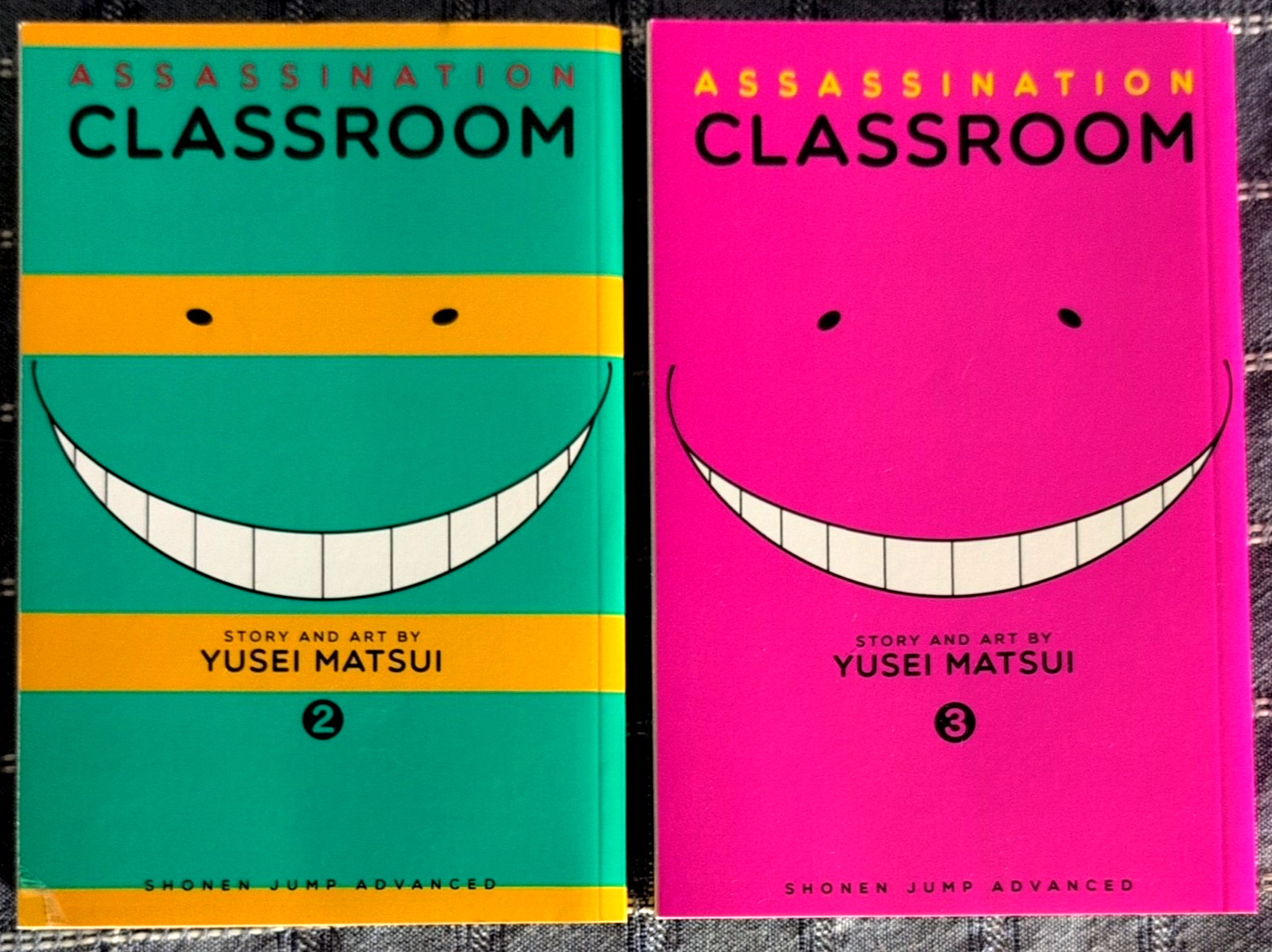 Lotto manga Assassination Classroom Vol 2-3, Yusei Matsui, Viz Shonen Jump