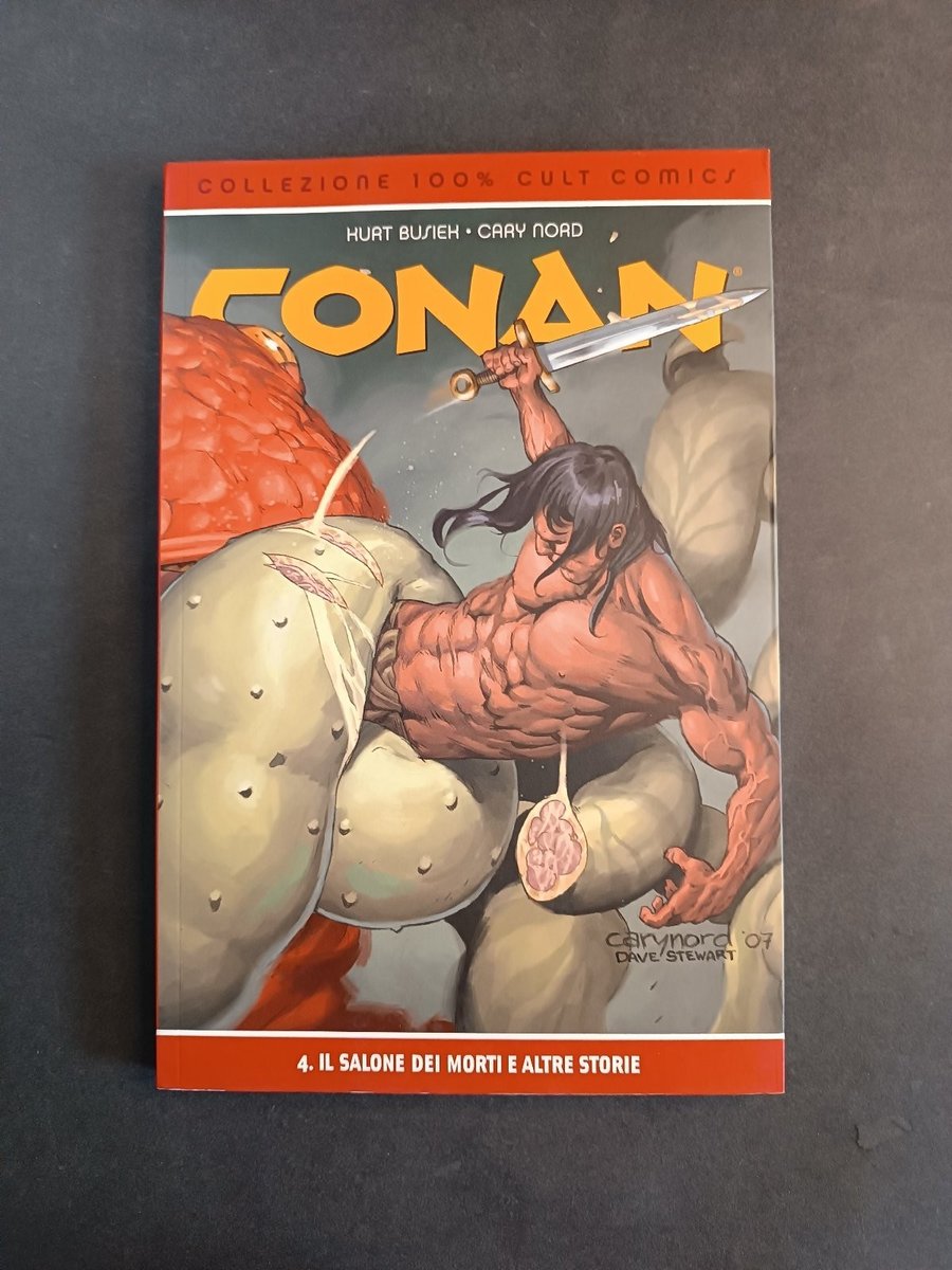 Fumetto Conan 4 Il Salone dei Morti e Altre Storie - Cult Comics Panini