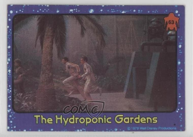 1979 Topps The Black Hole The Hydroponic Gardens #63 0a2