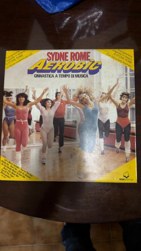 Sydne Rome Aerobic - LP Vinile 1982 Siglaquattro - Fitness Cult Anni 80 con booklet