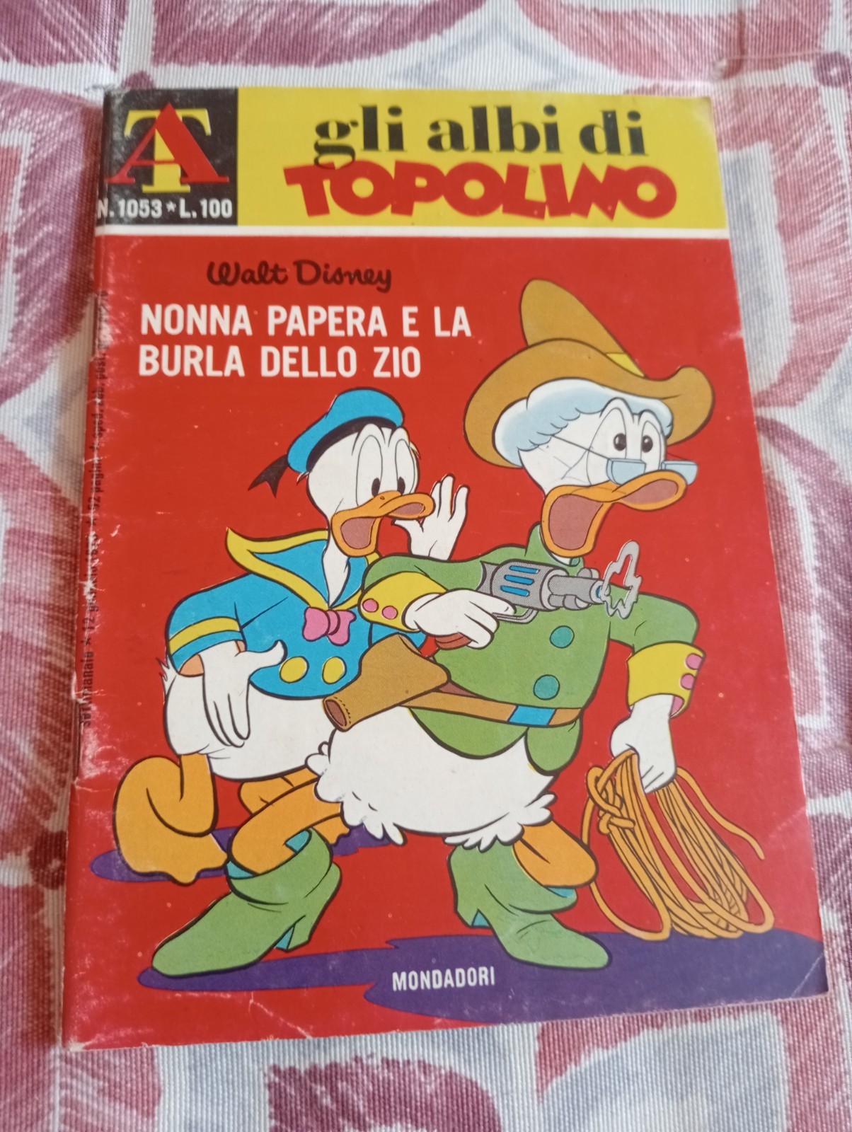 ALBI DI TOPOLINO N. 1053 Mondadori 1975 MONDADORI CON BOLLINO