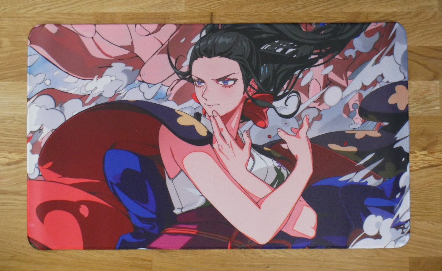 One Piece OP TCG CCG Tappetino da Gioco Personalizzato Mouse Pad Gioco di Carte Collezionabili - Nico Robin