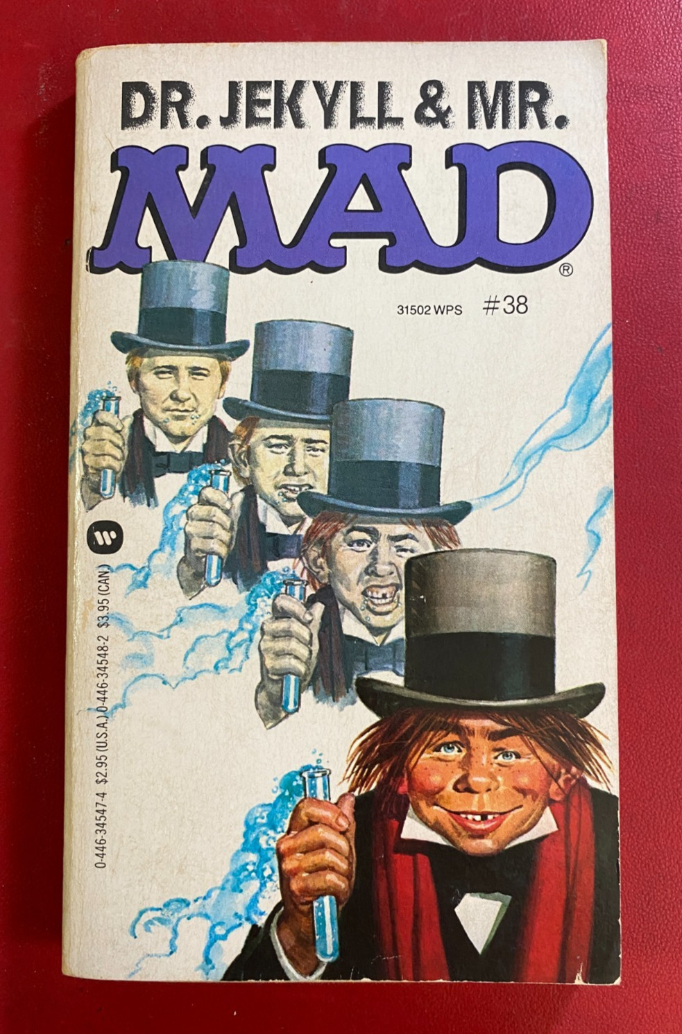 DR. JEKYLL & MR. MAD # 38 Ed. Warner Books (USA 1987) Fumetto Gaines Feldstein