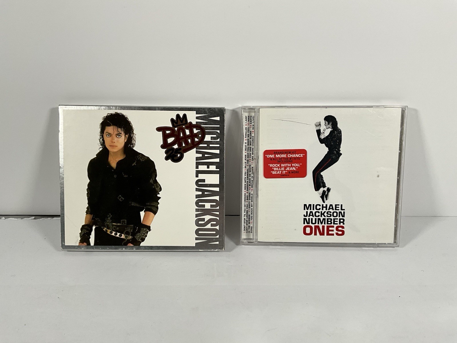 BAD: 25th Anniversary By Michael Jackson (2-Disc CD Set) + Number Ones CD