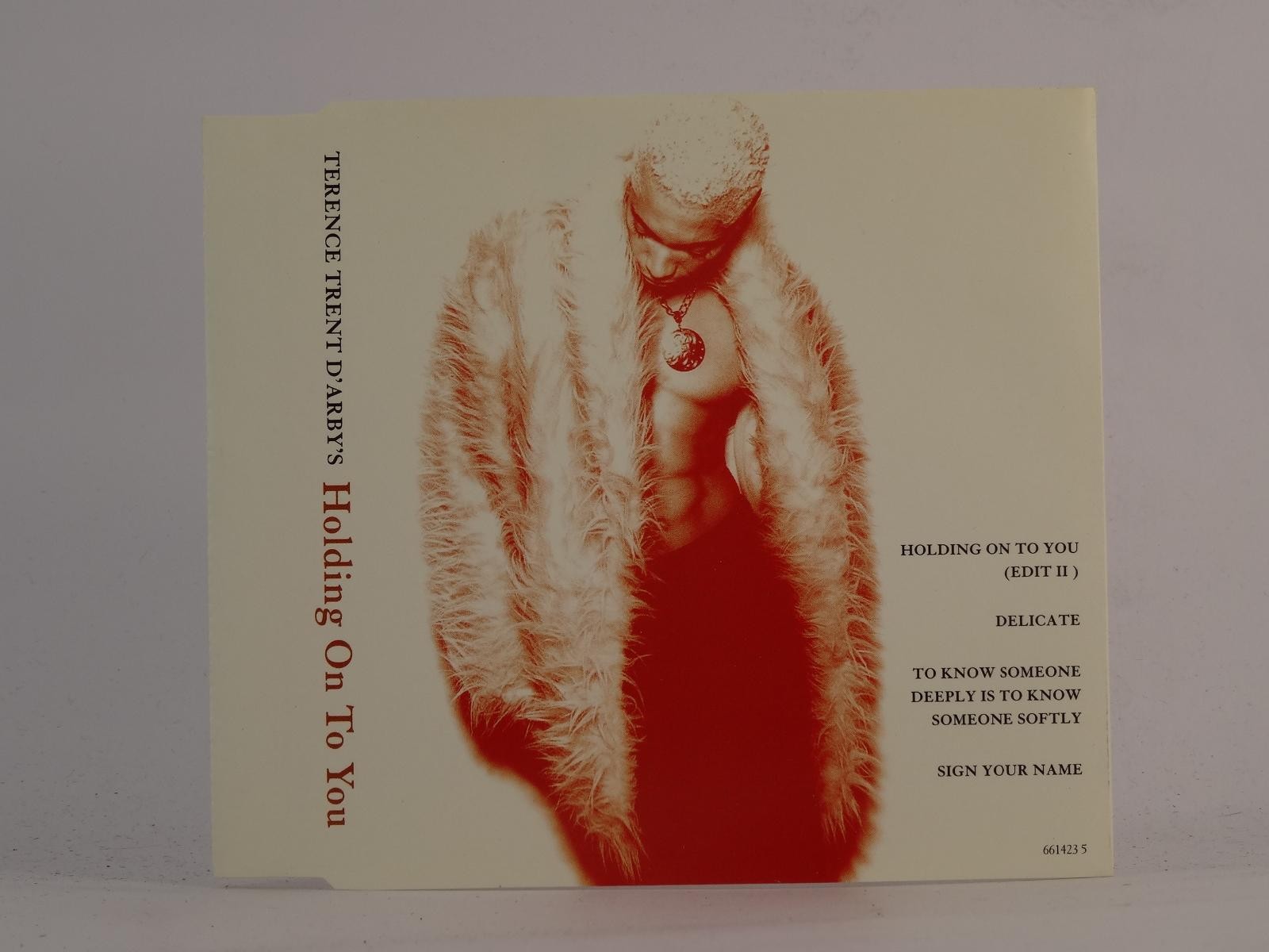 TERENCE TRENT D'ARBY HOLDING ON TO YOU (I6) 4 Track CD Single plus Picture Sleev