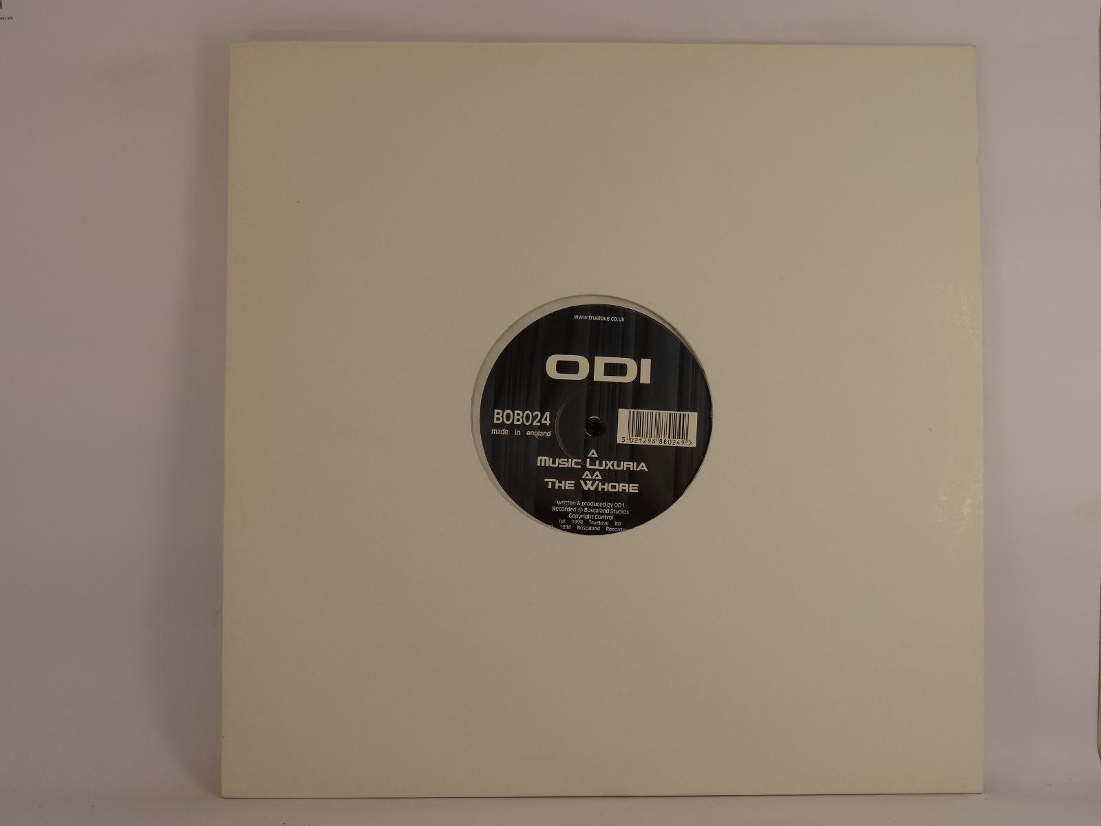 ODI MUSIC LUXURIA (264) 2 Track 12" Single plus Company Sleeve TRUELOVE
