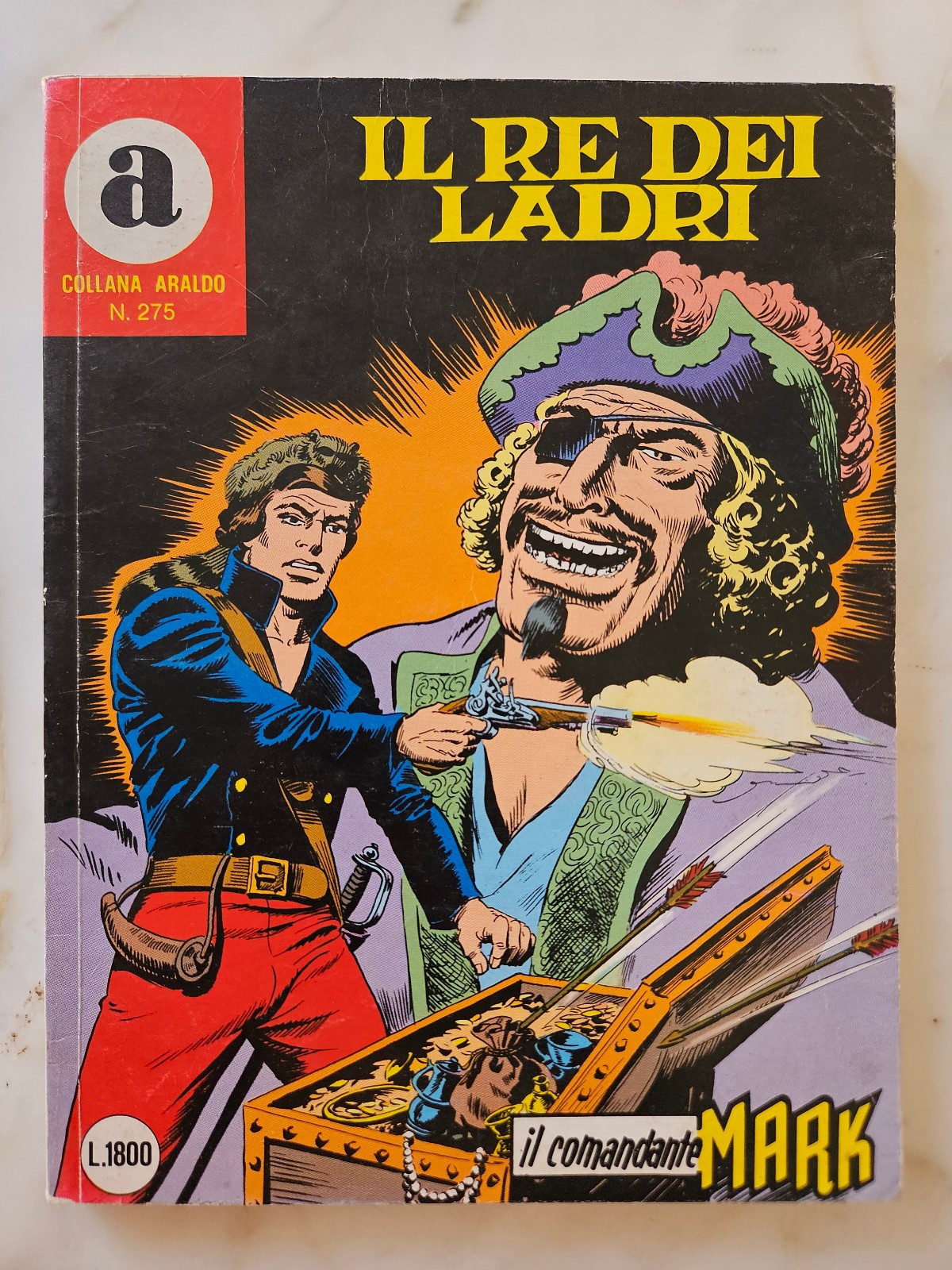 c6) IL COMANDANTE MARK Collana ARALDO n.  275 - 1989 - ottimo