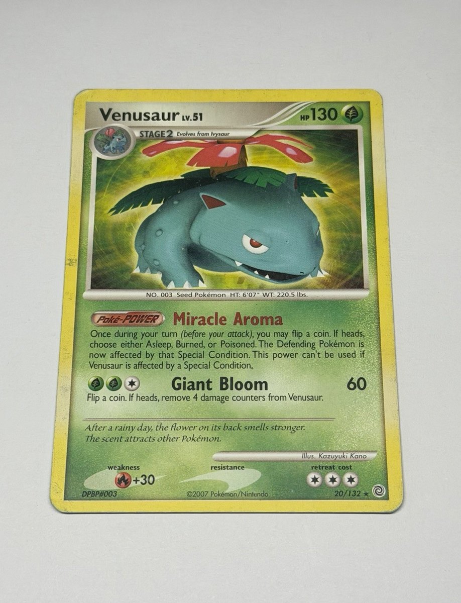 Venusaur 20/132 - Meraviglie Segrete - Mazzo Esclusivo Carta Pokemon Rara TCG LP/MP