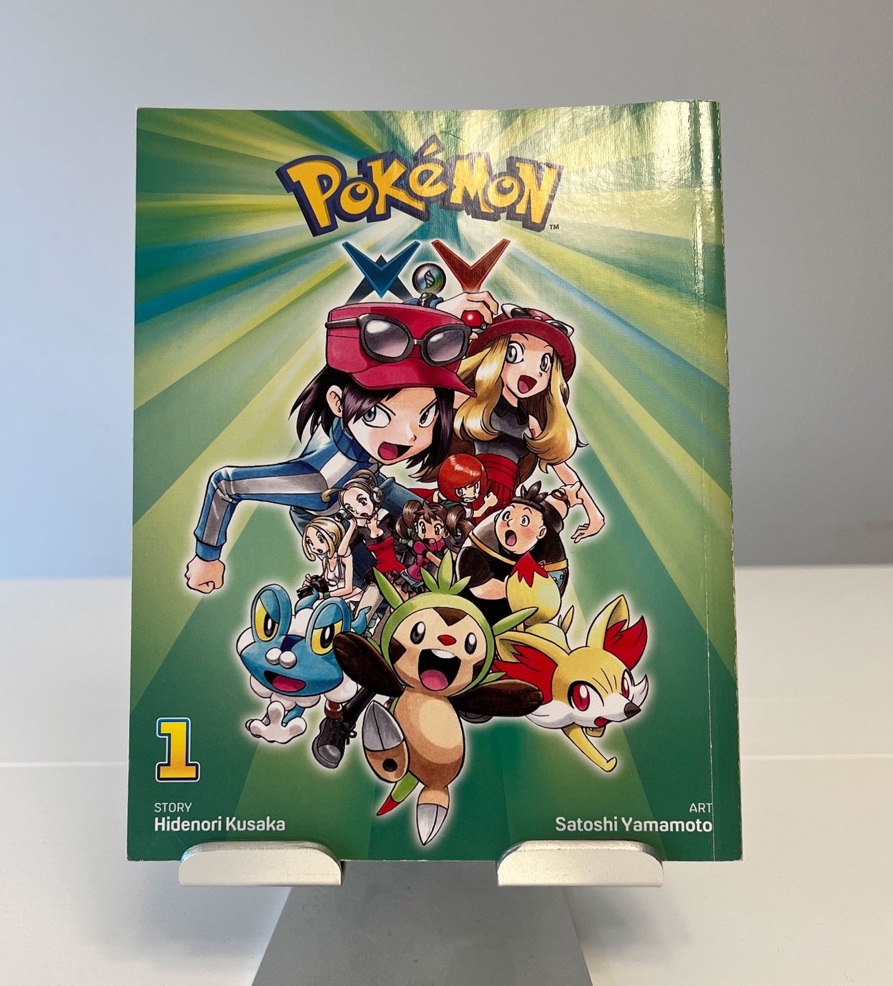 Pokémon X & Y Manga Volume 1 di Hidenori Kusaka e Satoshi Yamamoto